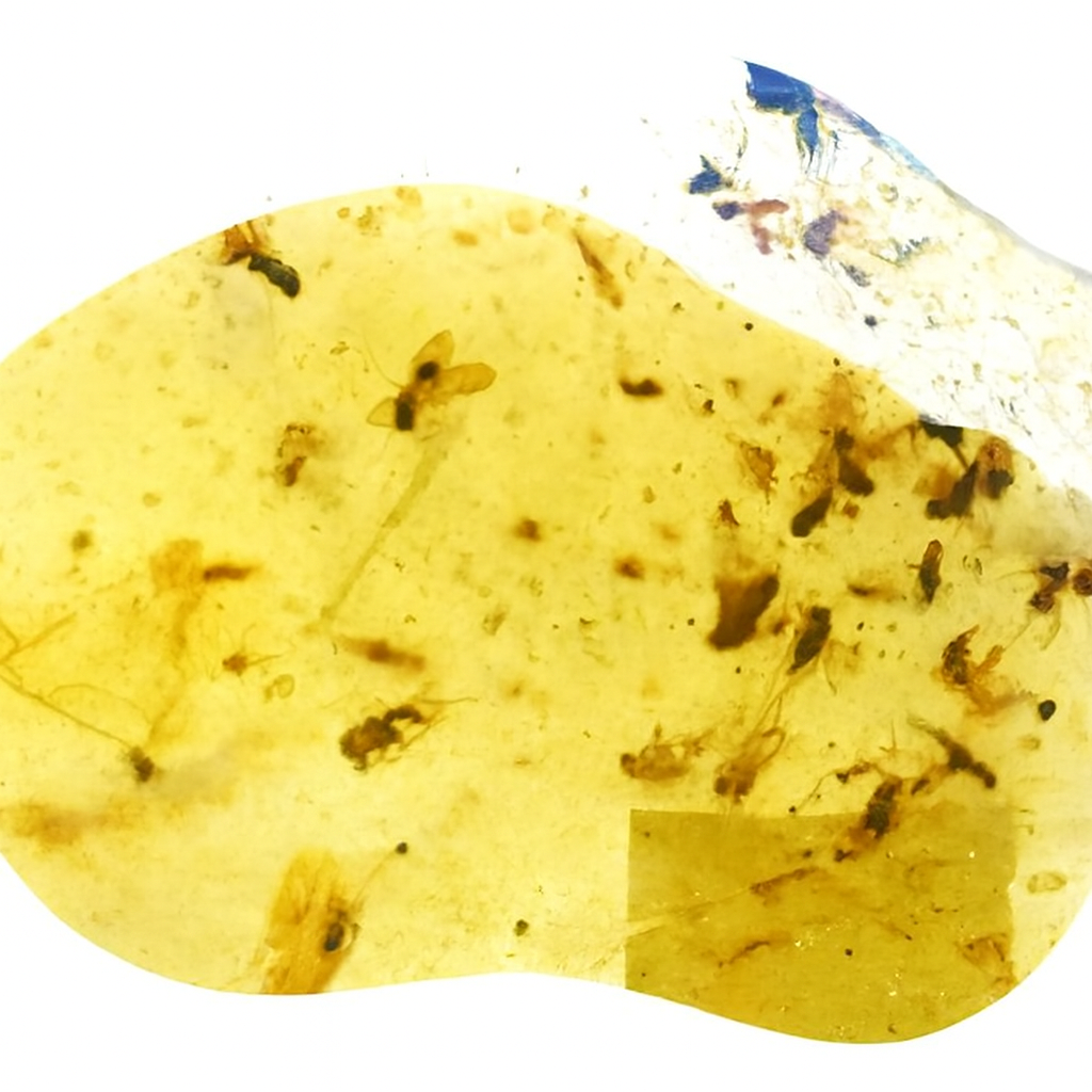 Amber with Insect Inclusions.