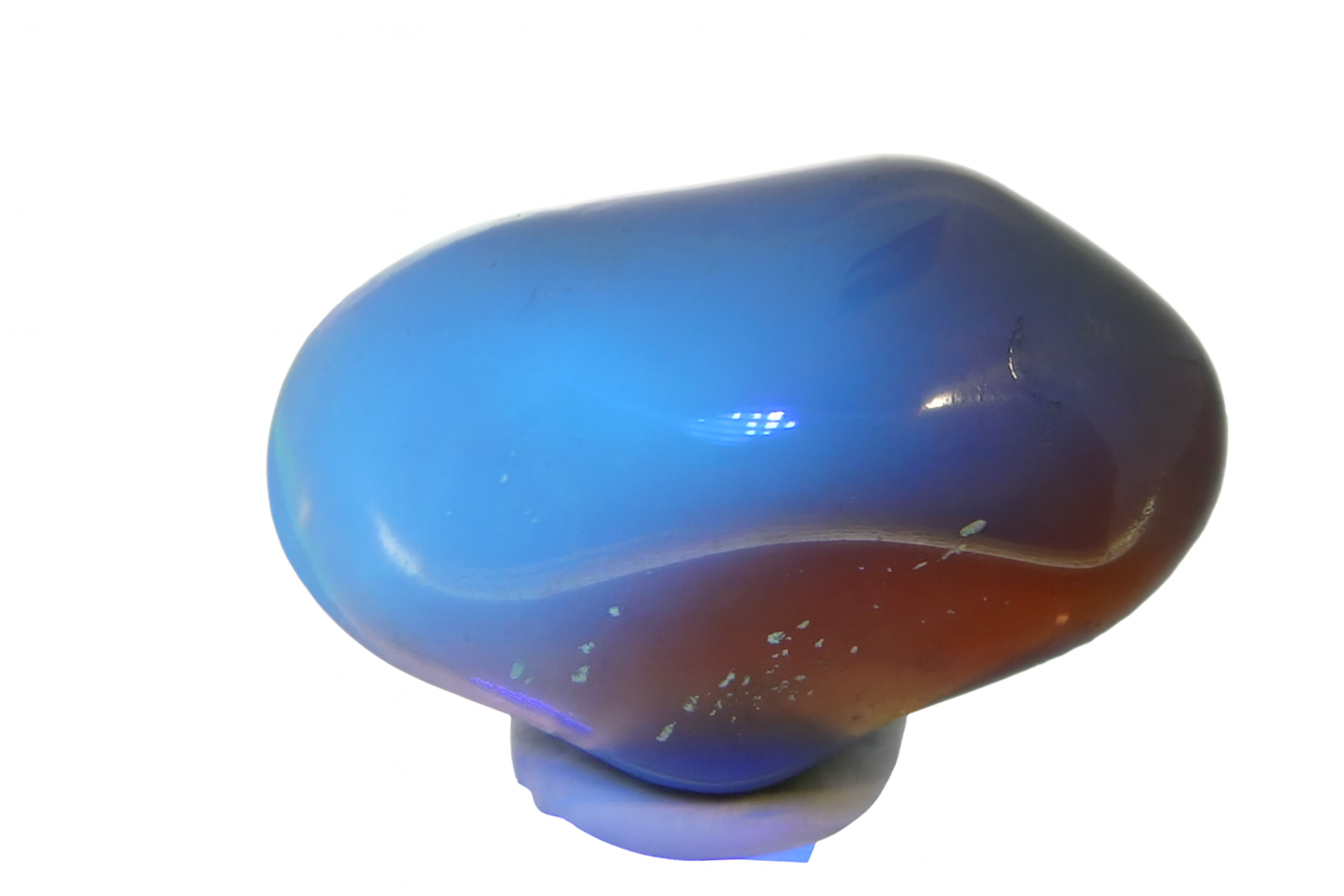 Fluorescent Blue Amber.